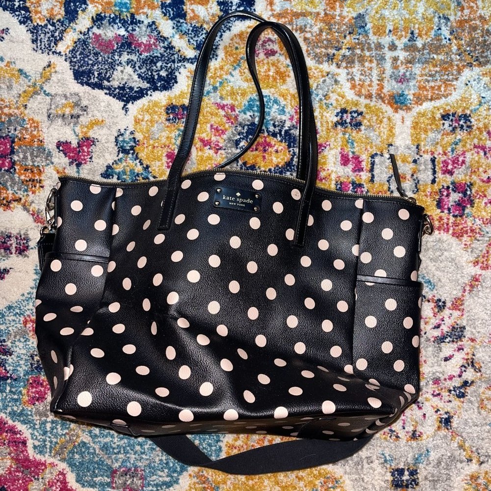Kate Spade New York Large Handbag Tote Diaper Bag RN 0102760 CA 57710